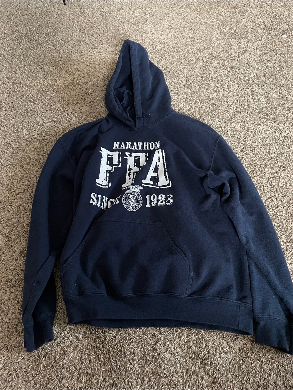FFA Marathon Navy Hooded Sweatshirt